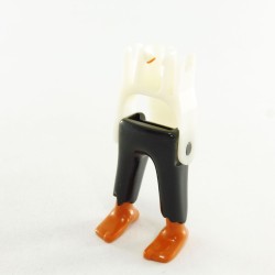 Playmobil 19021 Playmobil Pair of Black Legs Bronzed Barefeet