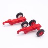 Playmobil 38629 Lot de 2 Remorques pour Tracteur Enfant