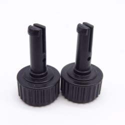 Playmobil 38712 Lot de 2 Molettes noires pour Véhicules