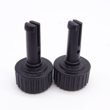Playmobil 38712 Lot de 2 Molettes noires pour Véhicules