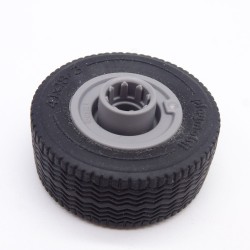 Playmobil 38722 Roue Diamètre 41 mm Largeur 18 mm 41 X 18/3 Jante Grise