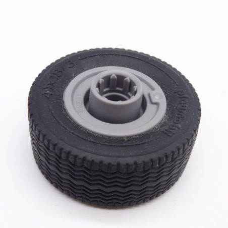 Playmobil 38722 Roue Diamètre 41 mm Largeur 18 mm 41 X 18/3 Jante Grise