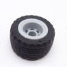 Playmobil 38723 Roue Diamètre 32 mm Largeur 18 mm Jante Grise