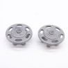 Playmobil 38778 Lot de 2 Enjoliveurs de Roue Gris