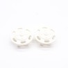 Playmobil 38780 Lot de 2 Enjoliveurs de Roue Blancs