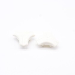 Playmobil 38784 Lot de 2 Enjoliveurs de Roue Blancs