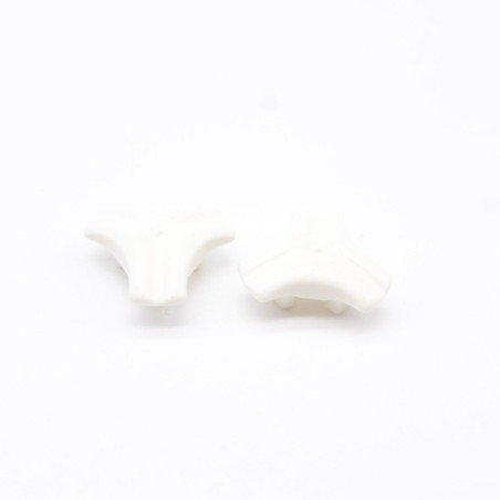 Playmobil 38784 Lot de 2 Enjoliveurs de Roue Blancs