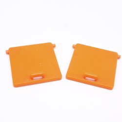 Playmobil 38899 Lot de 2 Trappes Oranges Grue 3472