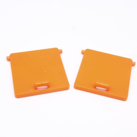 Playmobil 38899 Lot de 2 Trappes Oranges Grue 3472