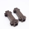 Playmobil 38921 Lot de 2 Poteaux pour Barrière 5222
