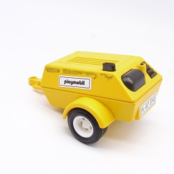 Playmobil 38933 Remorque Travaux 3745 un peu sale