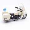 Playmobil 28417 Moto de Police Blanche Vintage 3564 3489 Jaunissement