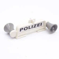 Playmobil 27968 Sirène de Voiture de Police Vintage 3215