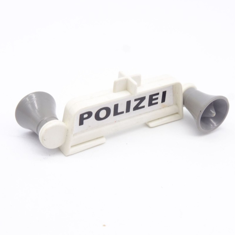 Playmobil 27968 Sirène de Voiture de Police Vintage 3215