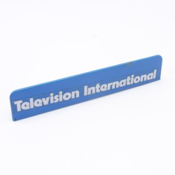 Playmobil 26705 Plaque Avant Toit Camion TVI 3468 3530