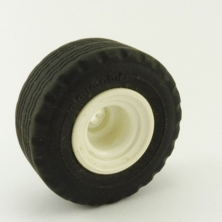 Playmobil 22427 Roue Diamétre 45 mm Largeur 19 mm Jante Blanche