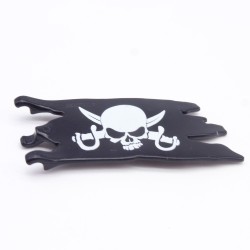 Playmobil 38994 Drapeau Pirate Tête de Mort Déchiré