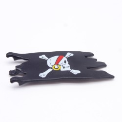 Playmobil 38995 Drapeau Pirate Tête de Mort Déchiré