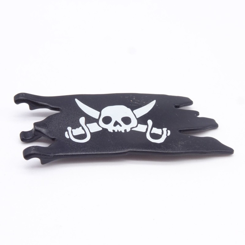 Playmobil 38996 Drapeau Pirate Tête de Mort Déchiré