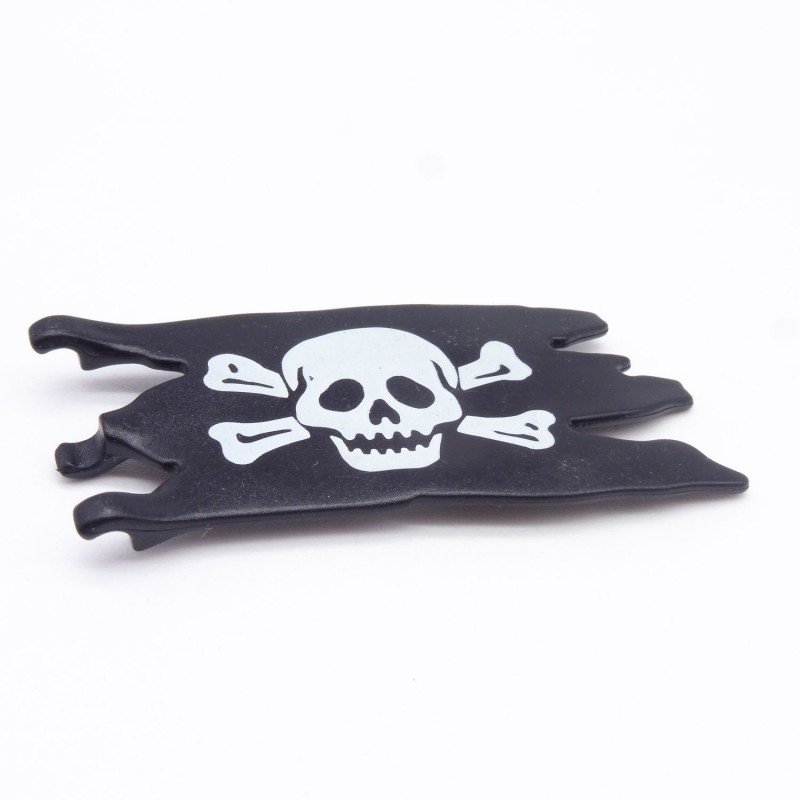 Playmobil 38997 Drapeau Pirate Tête de Mort Déchiré