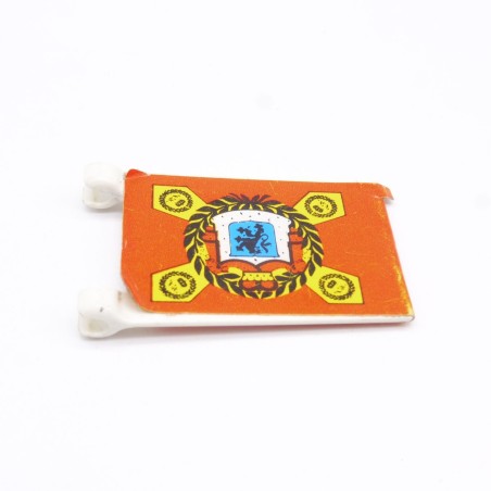 Playmobil 39001 Drapeau Orange Emblême Royal 3544 un peu abimé