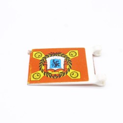 Playmobil 39001 Drapeau Orange Emblême Royal 3544 un peu abimé