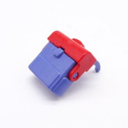 Playmobil 39052 Cartable Sac Enfant Bleu et Rouge