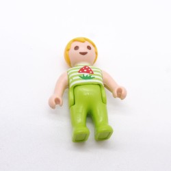 Playmobil 39065 Bébé vert et blanc Champignon 5573 Bras Nus
