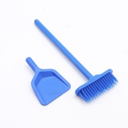 Playmobil 39084 Balai et Ramasse Poussières bleus