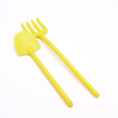 Playmobil 39089 Pelle et Fourche Jaune