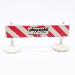 Playmobil 39136 Barrière de Signalisation Travaux Vintage