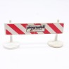 Playmobil 39136 Barrière de Signalisation Travaux Vintage
