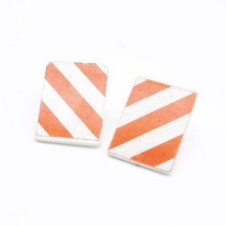 Playmobil 39146 Lot de 2 Panneaux de Signalisation Travaux