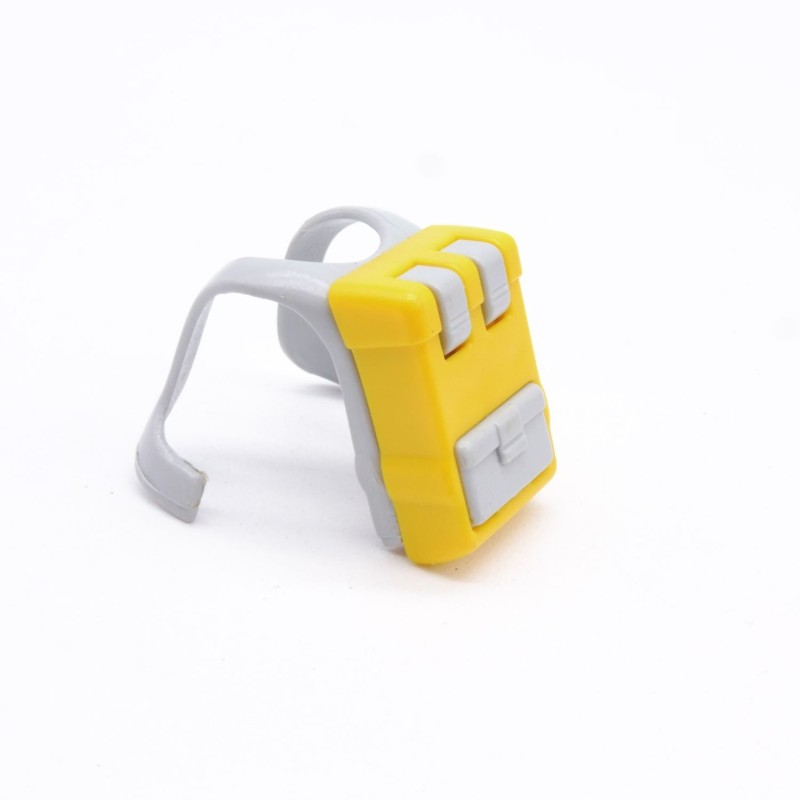 Playmobil 39176 Sac à Dos Gris et Jaune
