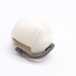 Playmobil 39261 Casque Blanc de Pilote Hélicoptère
