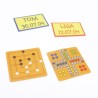 Playmobil 39266 Lot de 4 Petites Cartes en Carton Lisa Tom Jeux