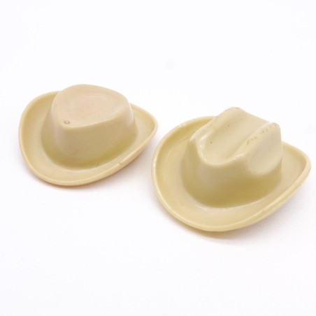 Playmobil 39274 Lot de 2 Chapeaux de Cowboy Vintage Beige