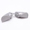 Playmobil 39278 Paire de Rétroviseurs Gris Argent 5632 5677 6671 9114 9318