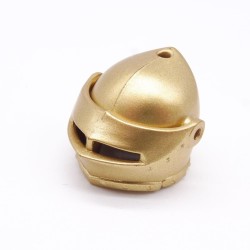Playmobil 39293 Casque Heaume de Chevalier Médiéval Moyen Age Doré
