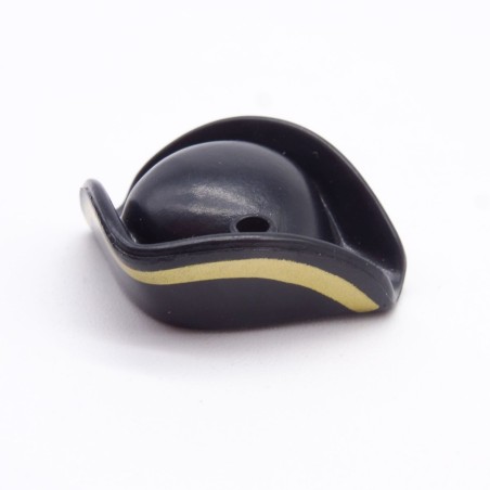 Playmobil 39305 Chapeau Tricorne Noir Bande Dorée