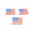 Playmobil 4166 Lot de 3 Drapeaux Nordistes Vintage Usés