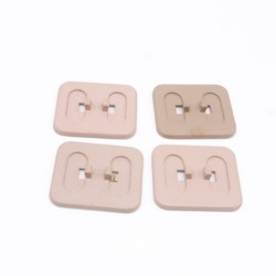 Playmobil 35400 Lot de 4 Socles Vintage pour faire tenir les perso debouts un peu sales
