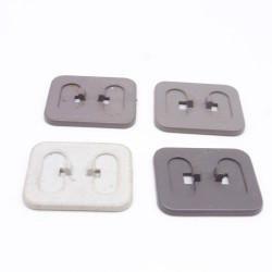 Playmobil 35402 Lot de 4 Socles Vintage pour faire tenir les perso debouts un peu sales