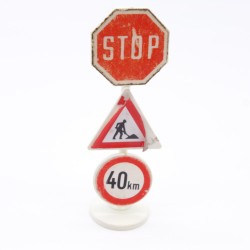 Playmobil 18299 Panneau de Signalisation Stickers Usés