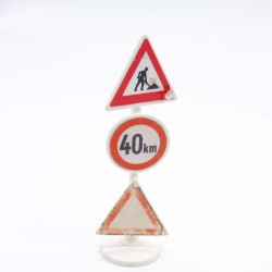 Playmobil 18303 Panneau de Signalisation Stickers Usés