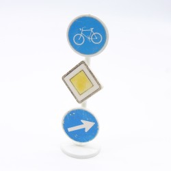 Playmobil 18304 Panneau de Signalisation Stickers Usés