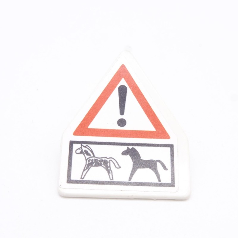 Playmobil 17848 Panneau Pony Ranch Traversée Chevaux