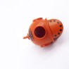Playmobil 18066 Casque de Plongeur Scaphandre Orange Foncé Pieuvre