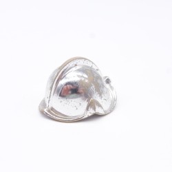 Playmobil 3619 Casque Chevalier Argent Vintage 3482 3291 3380 3409 3444 usé