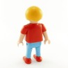 Playmobil 21944 Enfant Garçon Bleu et Rouge Numero 4 4349 4924 5635 5399